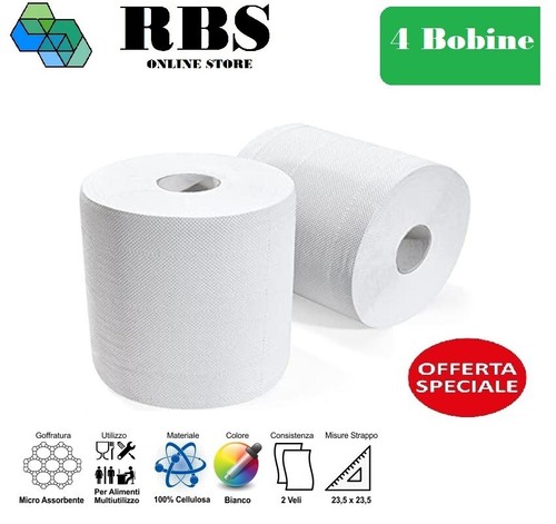 Rotoloni carta multiuso rotoli
